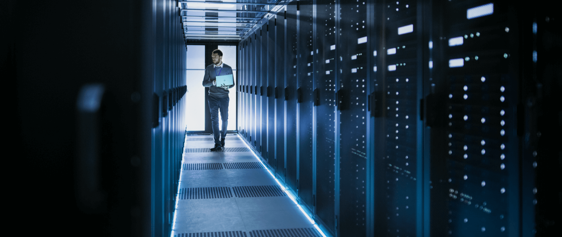 Photo d'un homme dans une data base